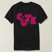T-shirt Cute (Design devant)
