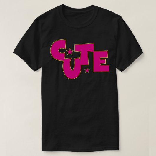 T-shirt Cute (Design devant)