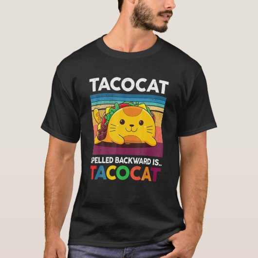 T-shirt Cute Aco Enfants Aco Chat Articulé Vers L'Arrière- (Devant)