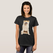 T-shirt Cute Akita Inu (Devant entier)