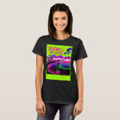 T-shirt Cute Alien in Area 51 UFOs (Devant entier)