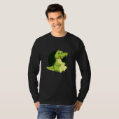 T-shirt Cute Alligator Reptiles Zoo Animaux Étangs Crocodi (Devant entier)