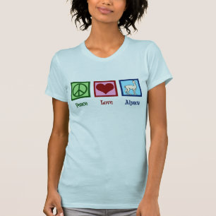 T-shirt Cute Alpaca