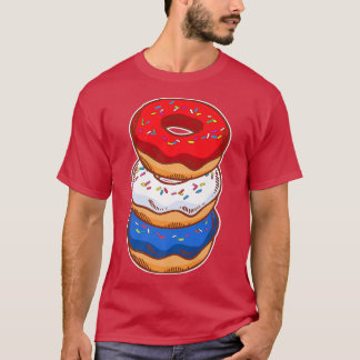 T-shirt Cute American Donut Pastry Lover Baking 4 Juil