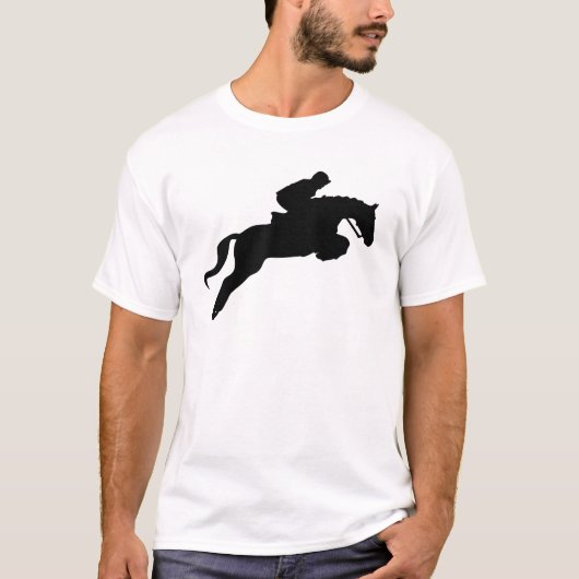 T-shirt Cute Anglais Riding Hunter Jumper Girl Riding Hors (Devant)