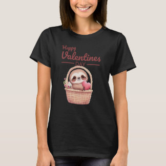 T-shirt Cute Animal Heart Panda Happy Valentine Day  38