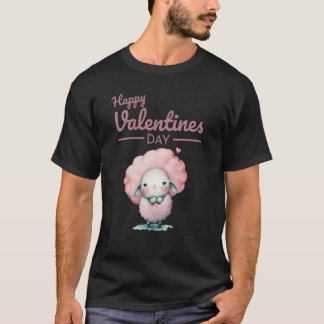 T-shirt Cute Animal Heart Panda Happy Valentine Day  85