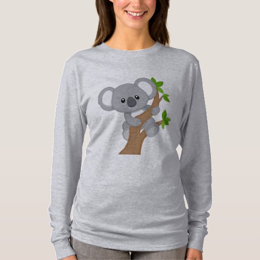 T-shirt Cute animal Koala Bear (Devant)