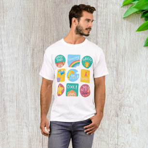 T-shirt Cute animal récompensé Motivational Étiquette de c