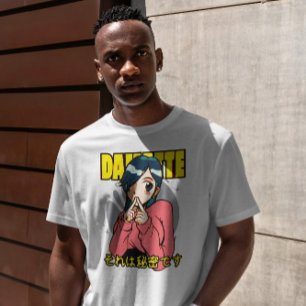 T-shirt Cute Anime Girl Secret
