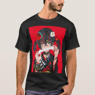 T-shirt Cute Anime Girls Japonais Costume esthétique Cadea