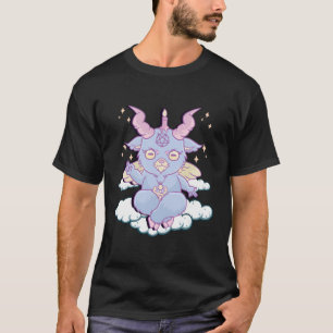T-shirt Cute Anime Kawaii Baphomet Pastel Goth Emo Pun