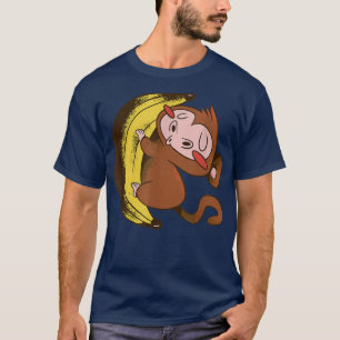 T-shirt Cute Ape Banana Lover Vegetarians Food Monkey Bana