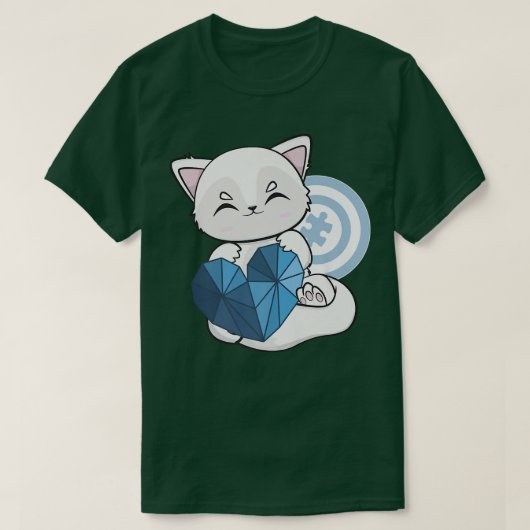 T-shirt Cute Arctic Pour Et Support De Sensibilisation sur (Design devant)