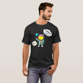 T-shirt Cute astronaute (Devant entier)