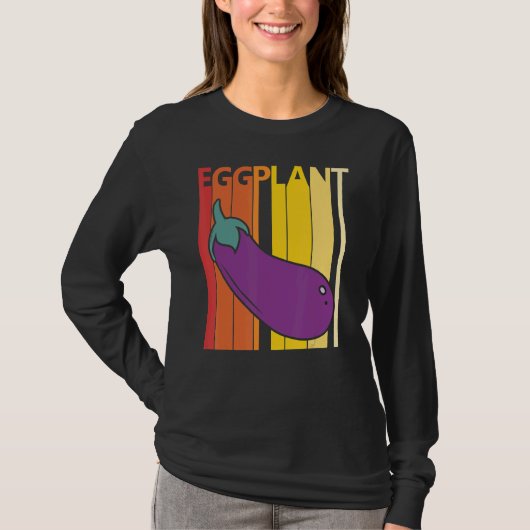 T-shirt Cute aubergine (Devant)