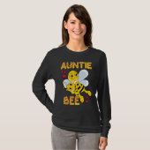 T-shirt Cute Auntie Bee Mother's Day Beekeeper Matching Fa (Devant entier)