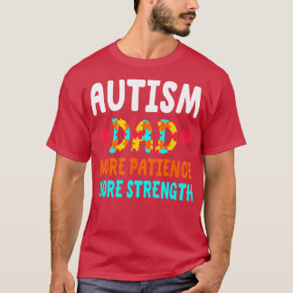 T-shirt Cute Autism Papa Outfit Support Sensibilisation su
