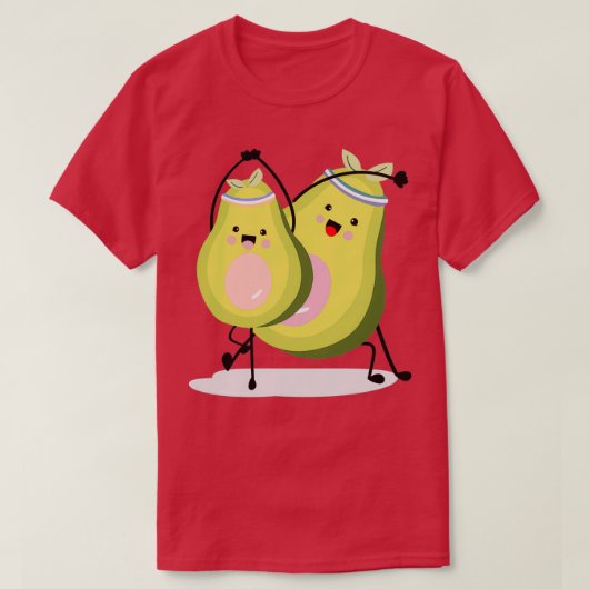 T-shirt Cute Avocado 41 (Design devant)