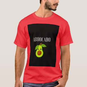 T-shirt Cute Avocado Ghost Aboocado Halloween cadeau parfa