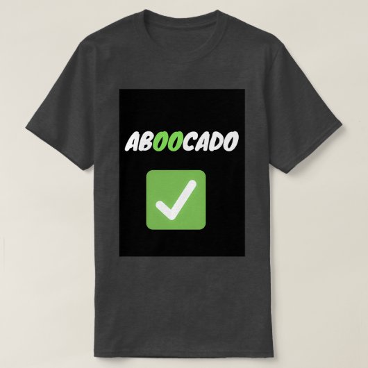 T-shirt Cute Avocado Ghost Aboocado Halloween cadeau parfa (Design devant)