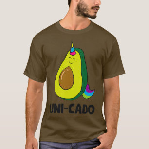 T-shirt Cute Avocado Girl Avocado Unicorn Femmes UniCado A