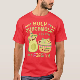 T-shirt Cute Avocado Saint-Guacamole Il Est Temps Pour Un