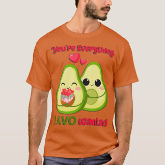 T-shirt Cute Avocado Valentine Couple Youx27re Tout