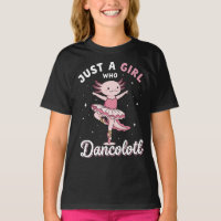 Cute Axolotl Ballerina dans Pastel Pink Tutu