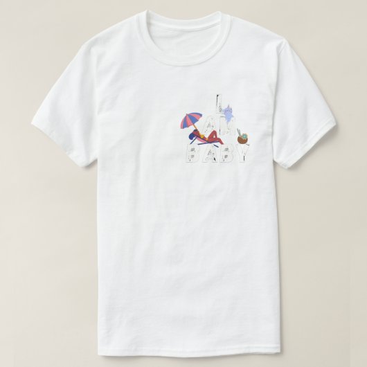 T-shirt Cute Axolotl 'I Am Baby' Kawaii T-Shirt" (Design devant)