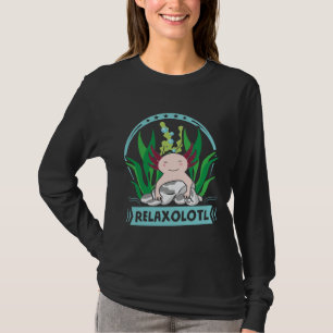 T-shirt Cute Axolotl relaxant Amphibia Salamander Kawaii