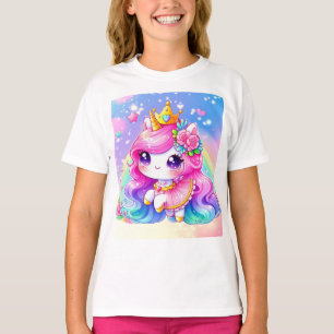 T-shirt Cute Baby Rainbow Unicorn