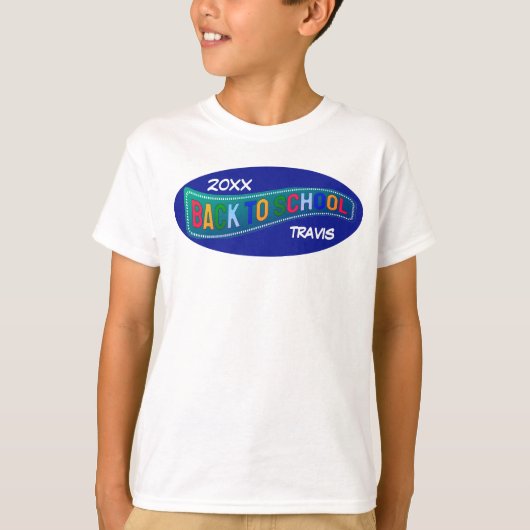 T-shirt Cute Back to School Personnalisé (Devant)