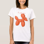 T-shirt Cute Balloon Chien Thunder_Cove (Devant)