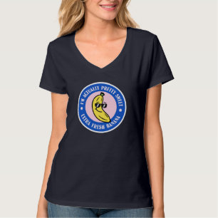 T-shirt Cute Banana Lover Citation Kawaii Style Funny Trop