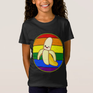 T-Shirt Cute Banana Lover LGBTQ Stuffn Rainbow Kawaii Love