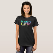 T-shirt Cute Be Salty Stay Lit Matthew 513-15 Christian Ap (Devant entier)