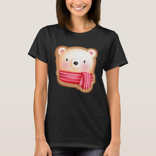 T-shirt Cute Bear Face (Devant)