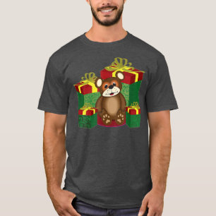 T-shirt Cute Bear Présente Cadeaux Garçons Filles Fête Mer