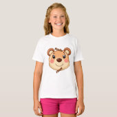 T-shirt Cute Bear Smile (Devant entier)