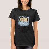 T-shirt Cute Bees Snuggle This Is My Cuddle  (Devant)