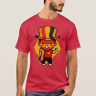 T-shirt Cute Belgium Fan Kawaii Cute Belge Supporter