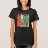 T-shirt Cute Bengal Cat (Devant)