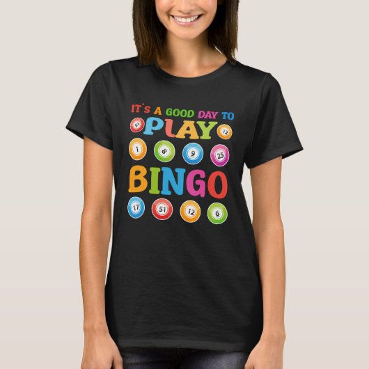 T-shirt Cute Bingo For Casino Game Bingo (Devant)