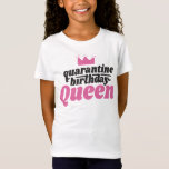 T-Shirt Cute Birthday queen design<br><div class="desc">Cute Birthday queen Design. Amazing birthday design for all girls in this world</div>