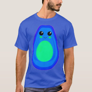 T-shirt Cute Blue et Mint Green Avocado