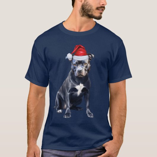 T-shirt Cute Bluenose Pitbull Amoureux des chiens Funny No (Devant)