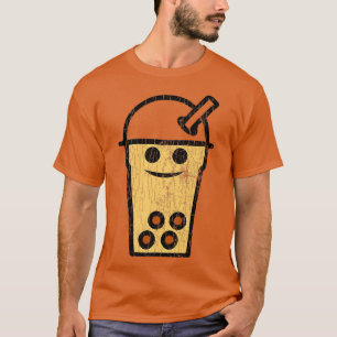 T-shirt Cute Boba Tea Funny Bubble Milk Graphic 758