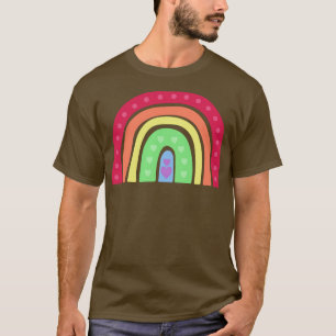 T-shirt Cute Boho Rainbow Queer Pride