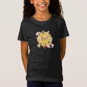 T-Shirt Cute Boo Halloween Fille Costume Party (Devant)